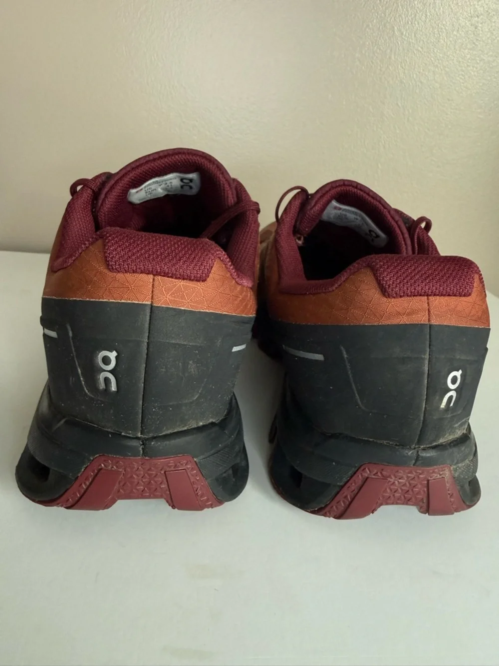 On Women's Cloudventure Waterproof Trail Running Shoes Hazel/Mulberry 9.5 - Picture 9 of 13